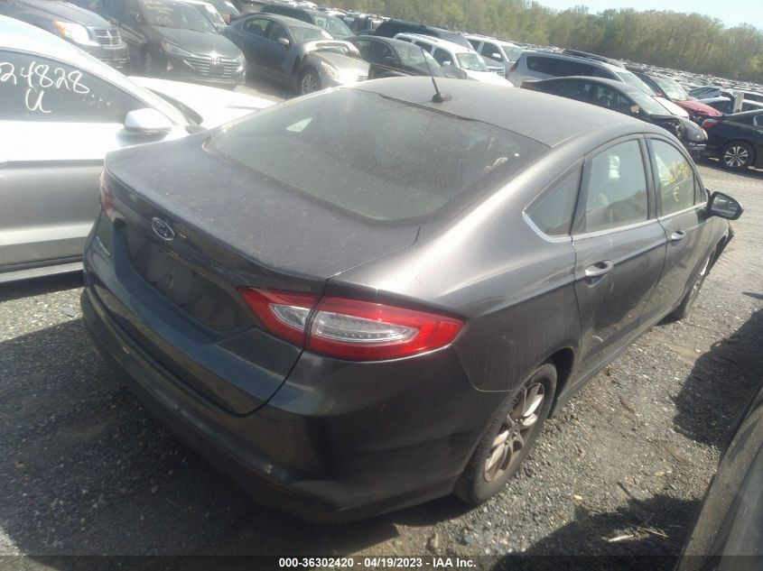 2015 FORD FUSION S - 3FA6P0G73FR110287