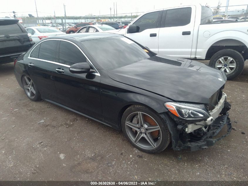 2016 MERCEDES-BENZ C-CLASS C 300 - 55SWF4KB6GU113962