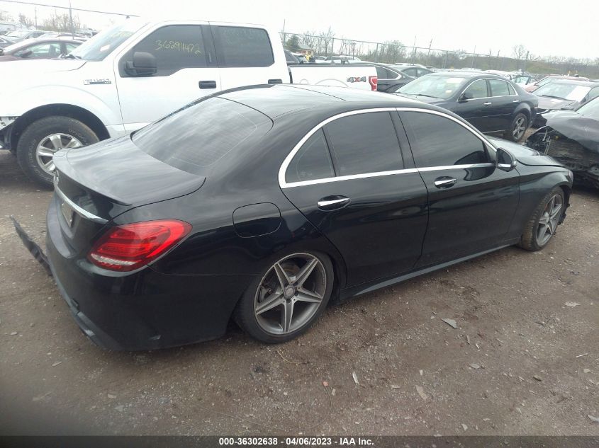 2016 MERCEDES-BENZ C-CLASS C 300 - 55SWF4KB6GU113962