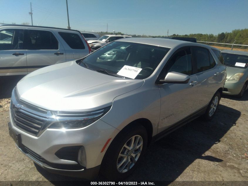 2022 CHEVROLET EQUINOX LT - 3GNAXTEVXNL240793