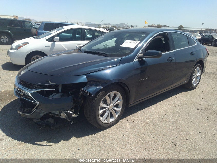 VIN 1G1ZD5ST8MF012876 2021 CHEVROLET MALIBU LT