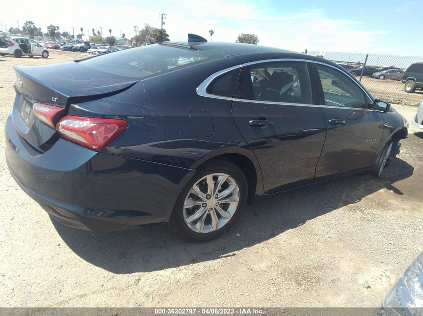 VIN 1G1ZD5ST8MF012876 2021 CHEVROLET MALIBU LT
