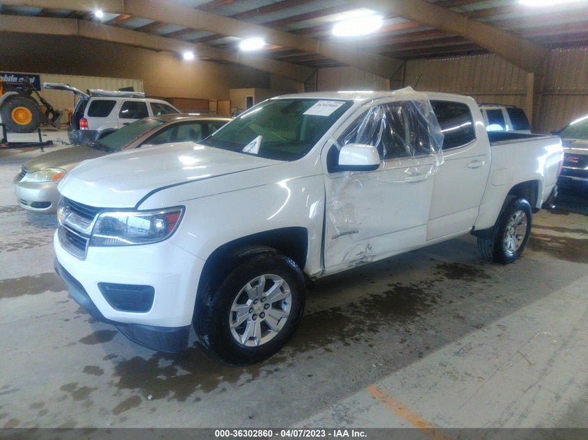 VIN 1GCGSCEN7J1289422 2018 CHEVROLET COLORADO 2WD LT