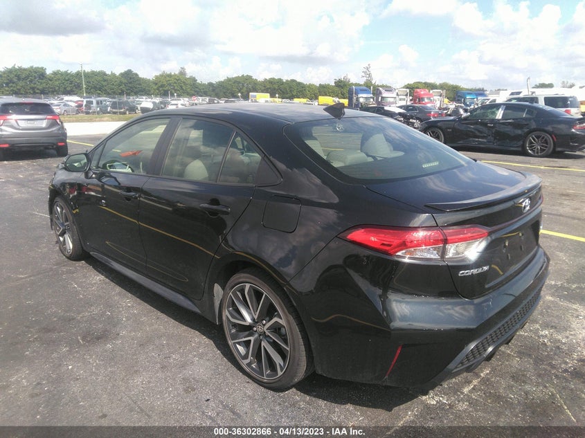 VIN JTDS4MCE3NJ084778 2022 TOYOTA COROLLA SE/SE NIGHTSHADE/APEX SE
