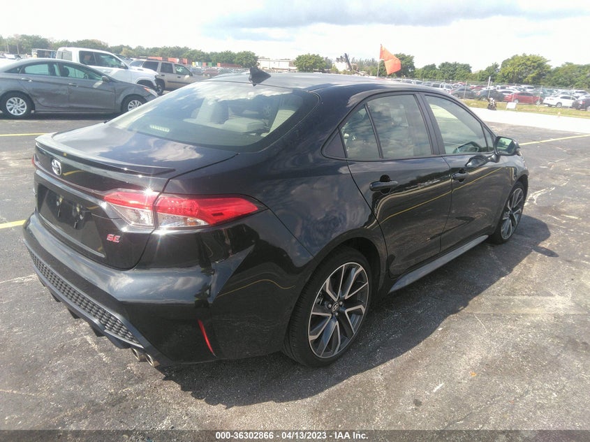 VIN JTDS4MCE3NJ084778 2022 TOYOTA COROLLA SE/SE NIGHTSHADE/APEX SE