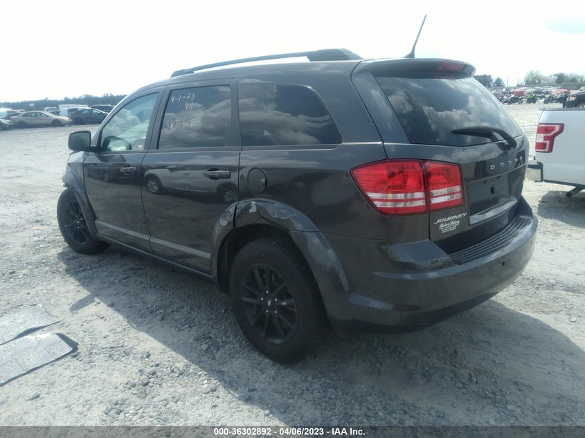 VIN 3C4PDCAB1LT180987 2020 DODGE JOURNEY SE VALUE