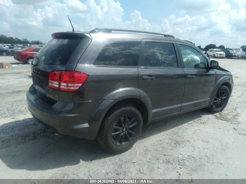 VIN 3C4PDCAB1LT180987 2020 DODGE JOURNEY SE VALUE
