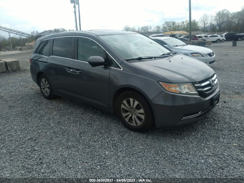 2014 HONDA ODYSSEY EX-L - 5FNRL5H64EB058321