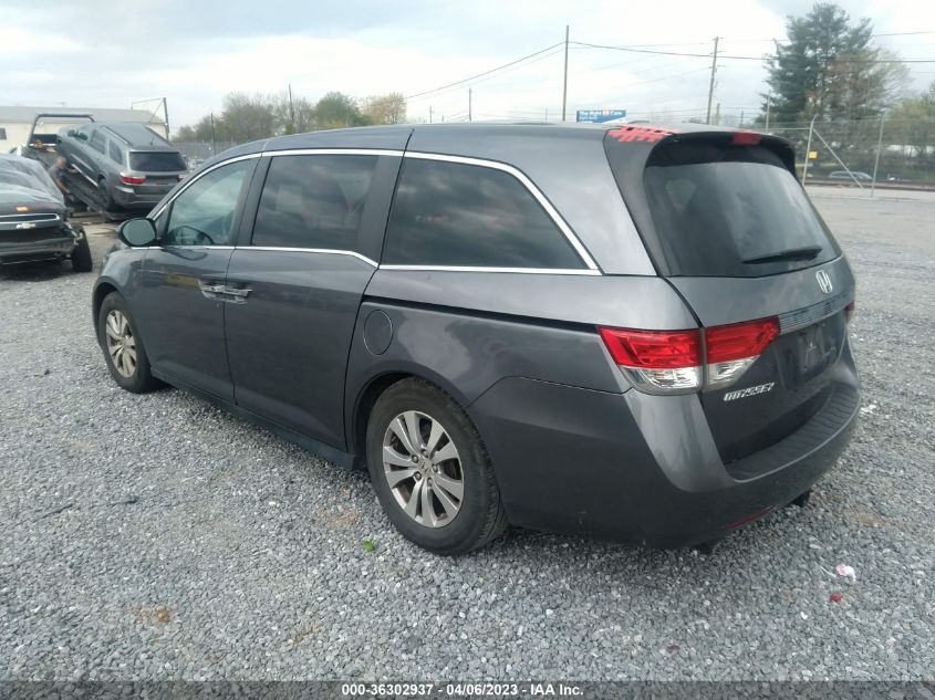2014 HONDA ODYSSEY EX-L - 5FNRL5H64EB058321