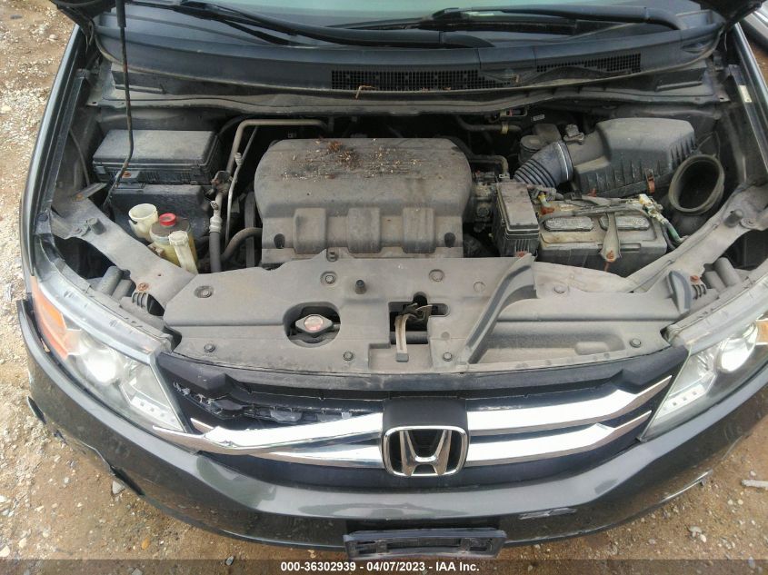 2014 HONDA ODYSSEY TOURING ELITE - 5FNRL5H90EB113163