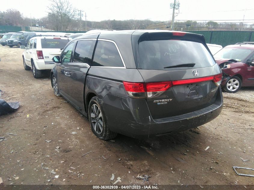 2014 HONDA ODYSSEY TOURING ELITE - 5FNRL5H90EB113163