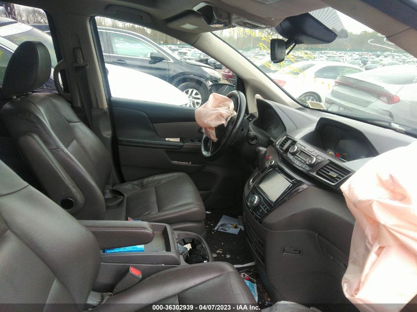 2014 HONDA ODYSSEY TOURING ELITE - 5FNRL5H90EB113163