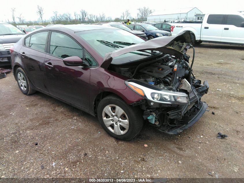 2017 KIA FORTE LX - 3KPFK4A73HE123656
