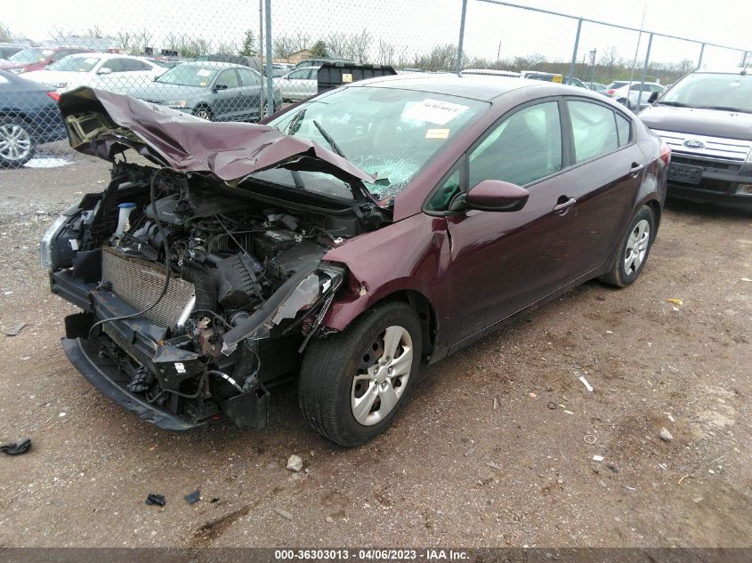 2017 KIA FORTE LX - 3KPFK4A73HE123656