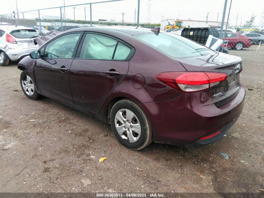2017 KIA FORTE LX - 3KPFK4A73HE123656