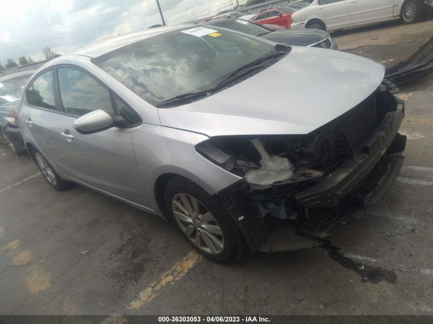 2016 KIA FORTE LX - KNAFX4A6XG5479134