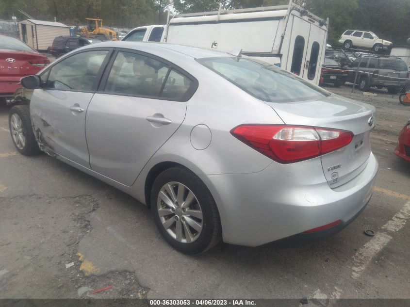 2016 KIA FORTE LX - KNAFX4A6XG5479134