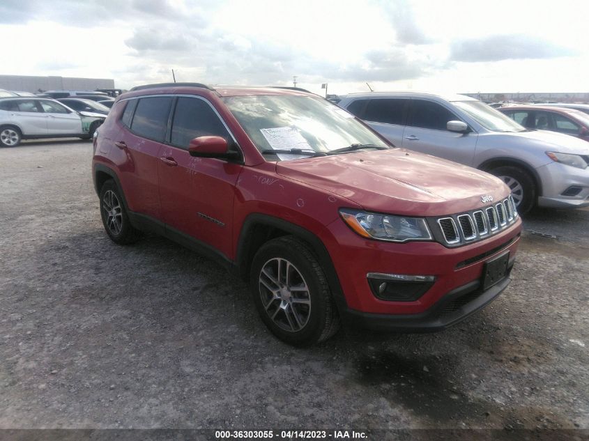 3C4NJCBB8JT488914 JEEP COMPASS LATITUDE W/SUN/WHEEL PKG 2018
