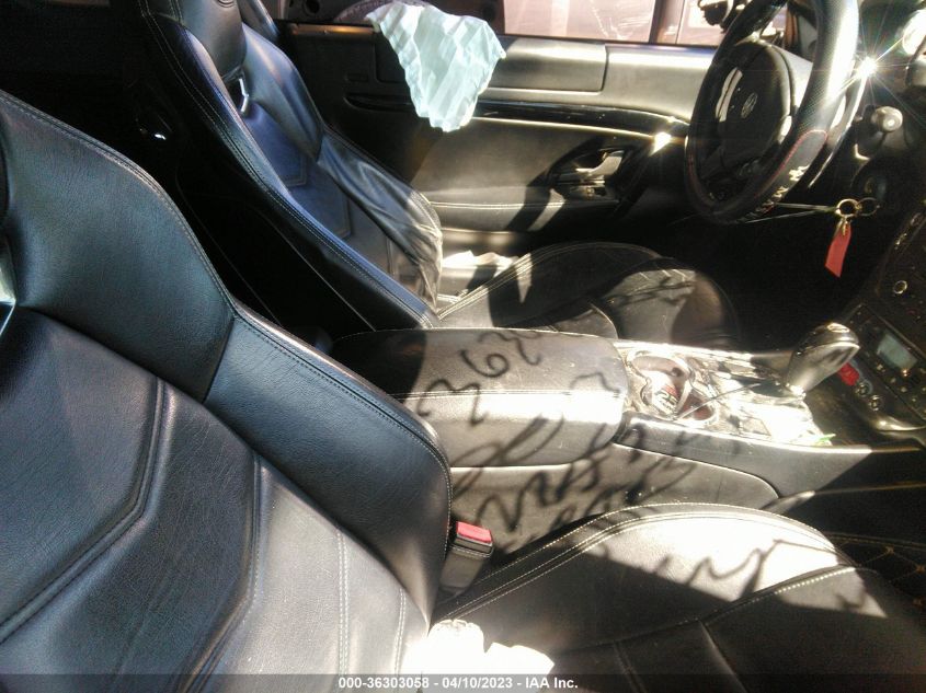 2013 MASERATI GRANTURISMO SPORT/MC STRADALE ZAM45VLA7D0068298