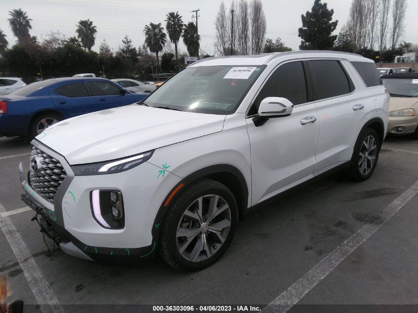 2022 HYUNDAI PALISADE SEL - KM8R44HE2NU420244