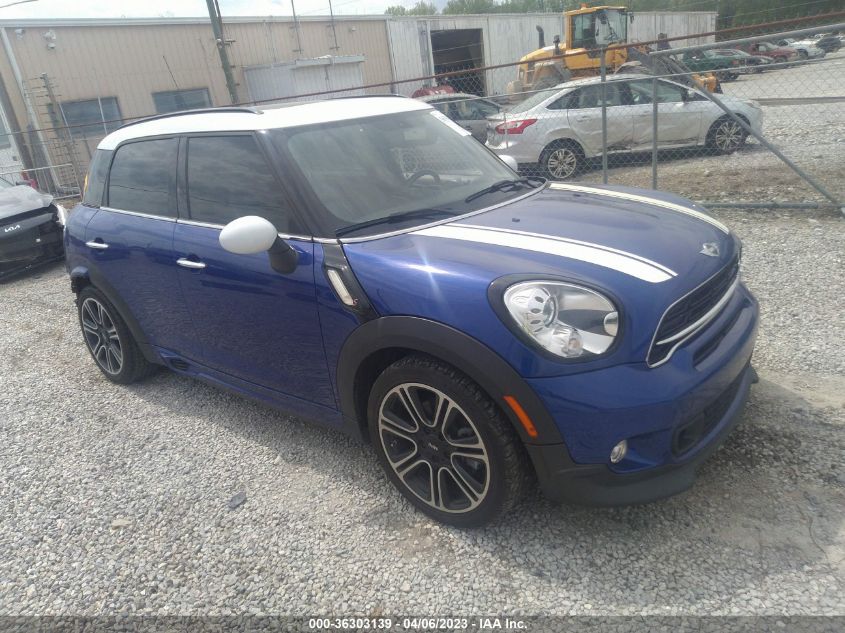 2016 MINI COOPER COUNTRYMAN S - WMWZC3C50GWT10693