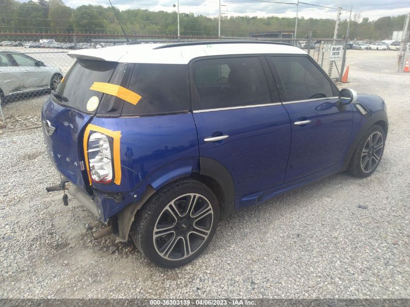 2016 MINI COOPER COUNTRYMAN S - WMWZC3C50GWT10693