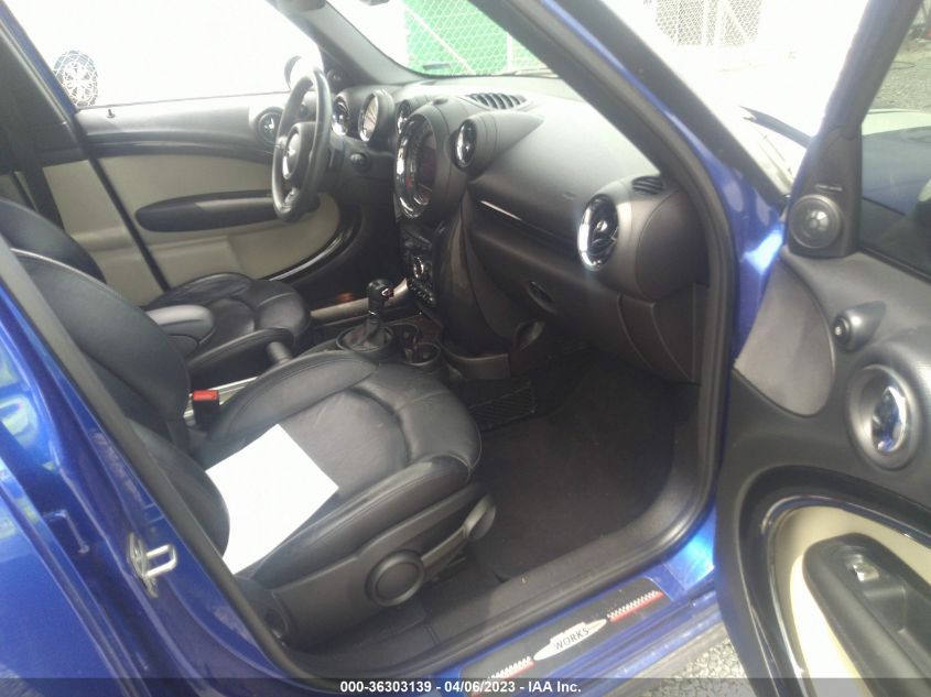 2016 MINI COOPER COUNTRYMAN S - WMWZC3C50GWT10693