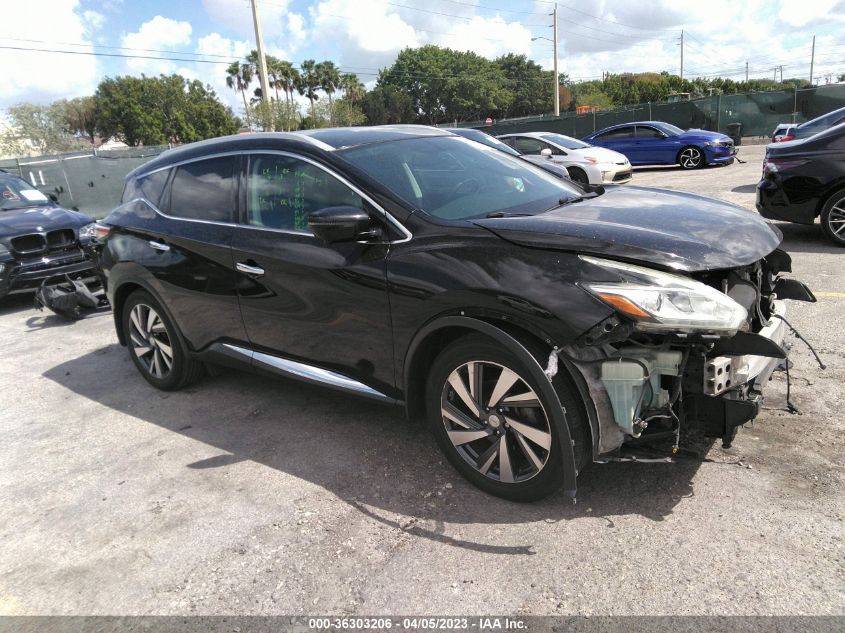 2015 NISSAN MURANO PLATINUM - 5N1AZ2MG2FN288091