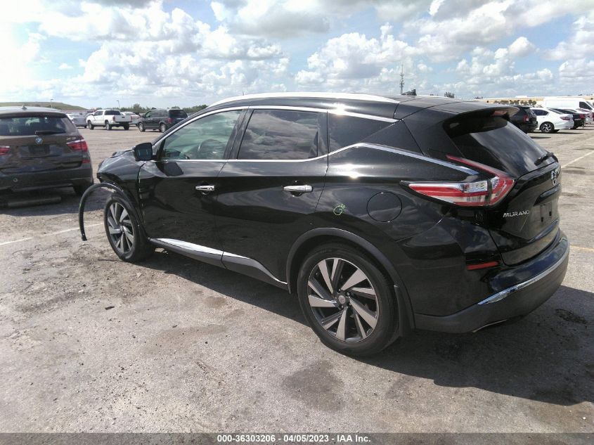 2015 NISSAN MURANO PLATINUM - 5N1AZ2MG2FN288091