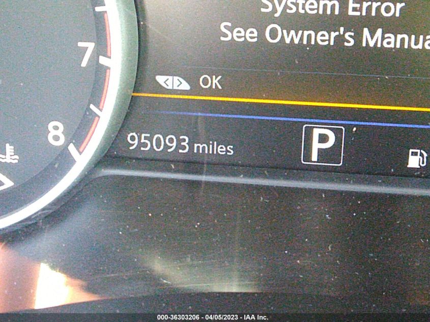 2015 NISSAN MURANO PLATINUM - 5N1AZ2MG2FN288091