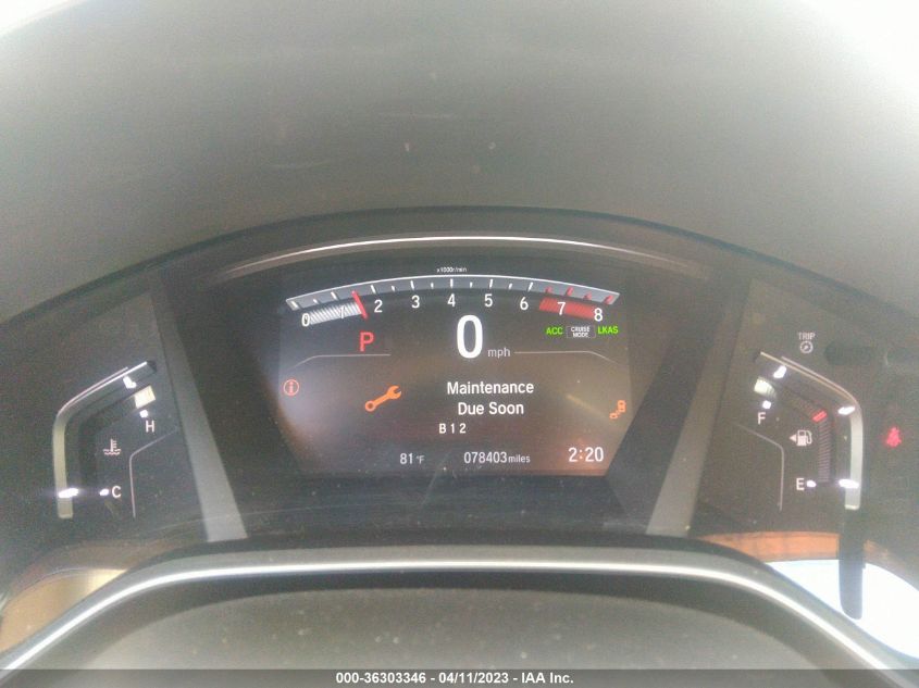 2018 HONDA CR-V EX-L - 5J6RW2H88JL023967