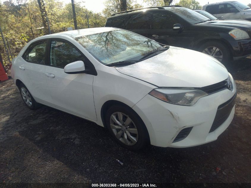 2016 TOYOTA COROLLA L/LE/S/S PLUS/LE PLUS - 5YFBURHE4GP550142