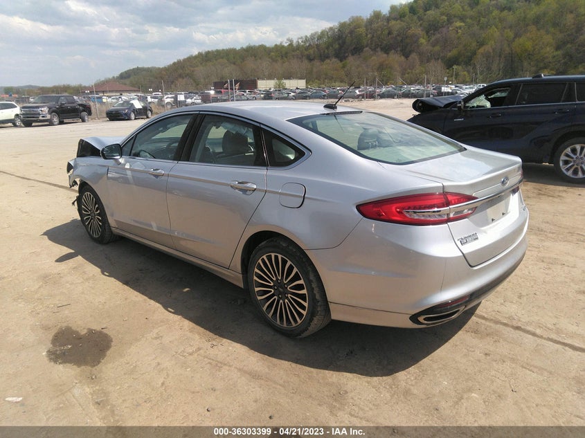 VIN 3FA6P0T92HR348173 2017 FORD FUSION SE