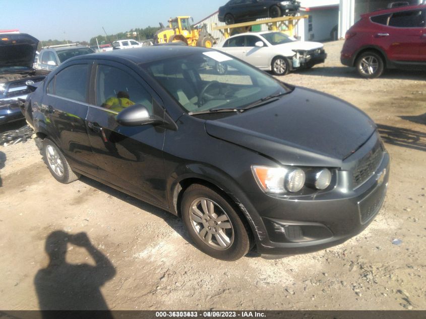 2013 CHEVROLET SONIC LT - 1G1JC5SH3D4171814