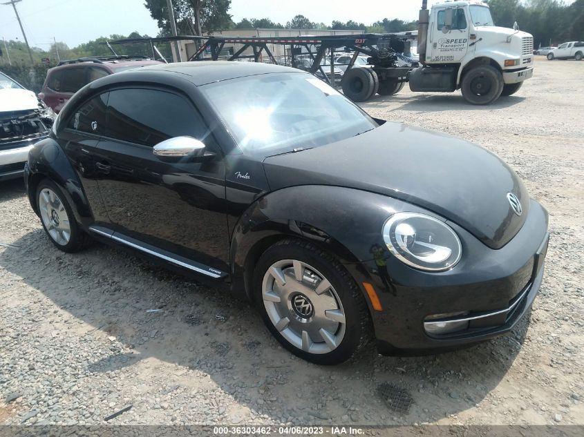 2013 VOLKSWAGEN BEETLE COUPE 2.0T TURBO - 3VWVT7AT9DM691348