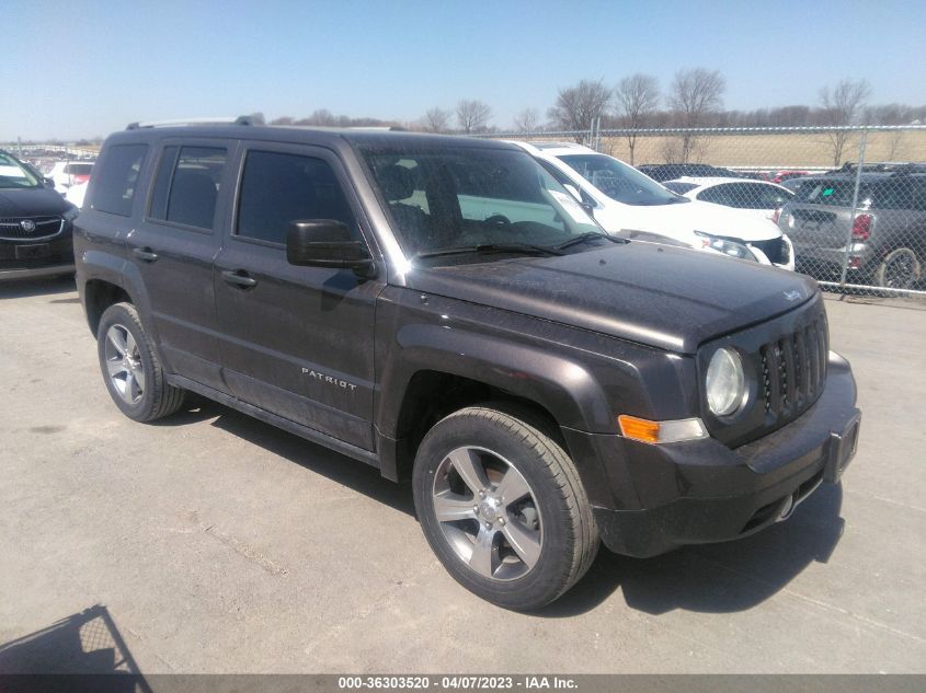 2016 JEEP PATRIOT HIGH ALTITUDE EDITION - 1C4NJRFB1GD683359