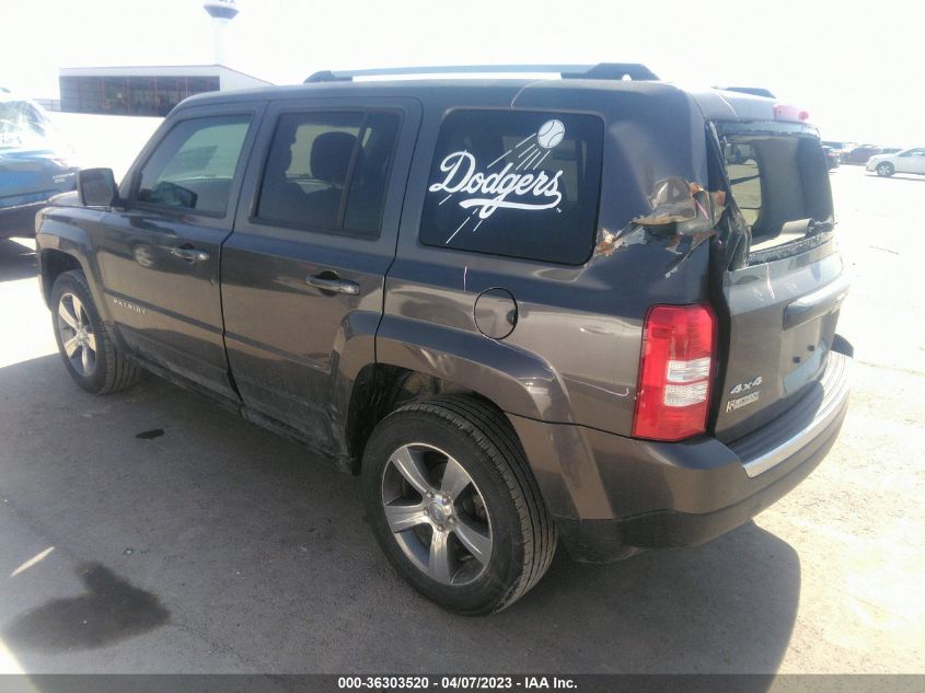 2016 JEEP PATRIOT HIGH ALTITUDE EDITION - 1C4NJRFB1GD683359