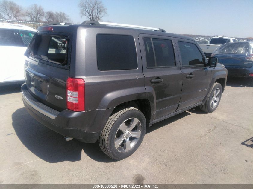2016 JEEP PATRIOT HIGH ALTITUDE EDITION - 1C4NJRFB1GD683359