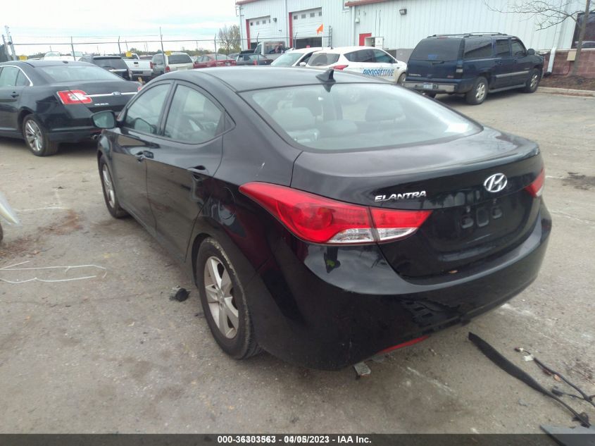 2013 HYUNDAI ELANTRA GLS - KMHDH4AE5DU814215