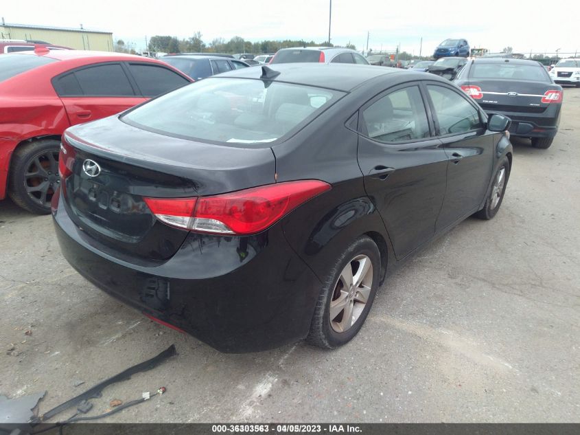 2013 HYUNDAI ELANTRA GLS - KMHDH4AE5DU814215