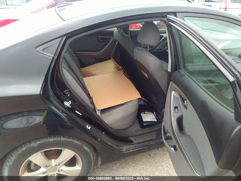 2013 HYUNDAI ELANTRA GLS - KMHDH4AE5DU814215