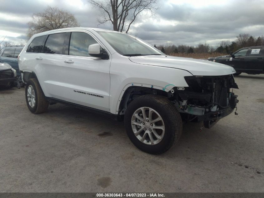2022 JEEP GRAND CHEROKEE WK LAREDO E - 1C4RJFAG2NC175102