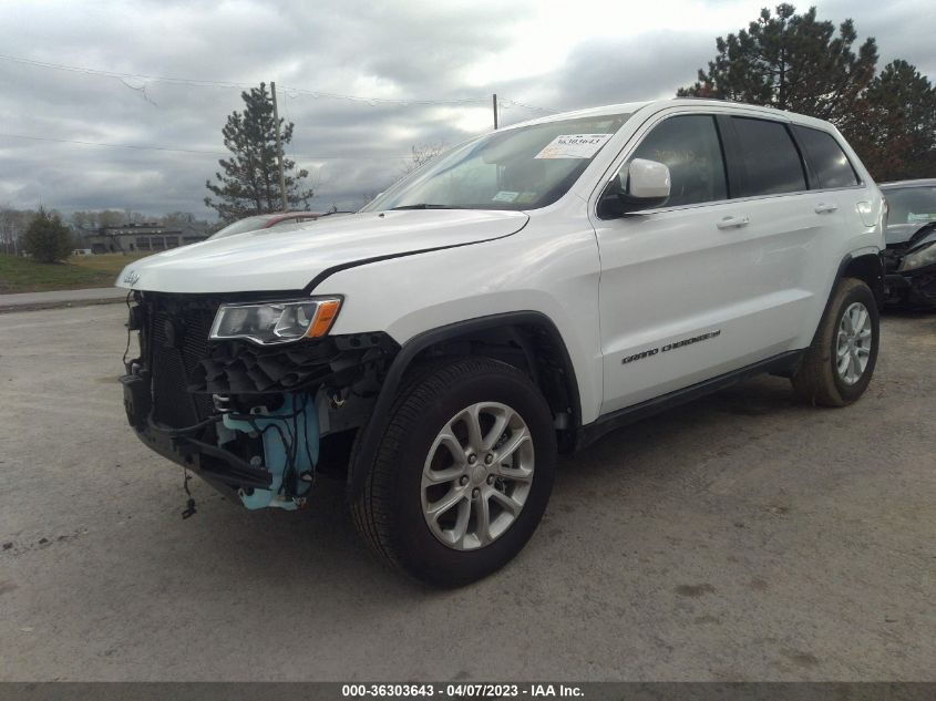 2022 JEEP GRAND CHEROKEE WK LAREDO E - 1C4RJFAG2NC175102