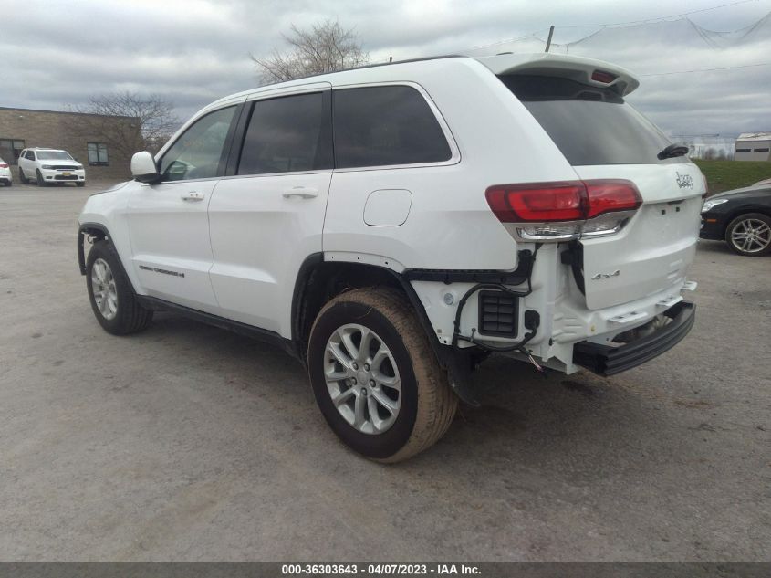 2022 JEEP GRAND CHEROKEE WK LAREDO E - 1C4RJFAG2NC175102