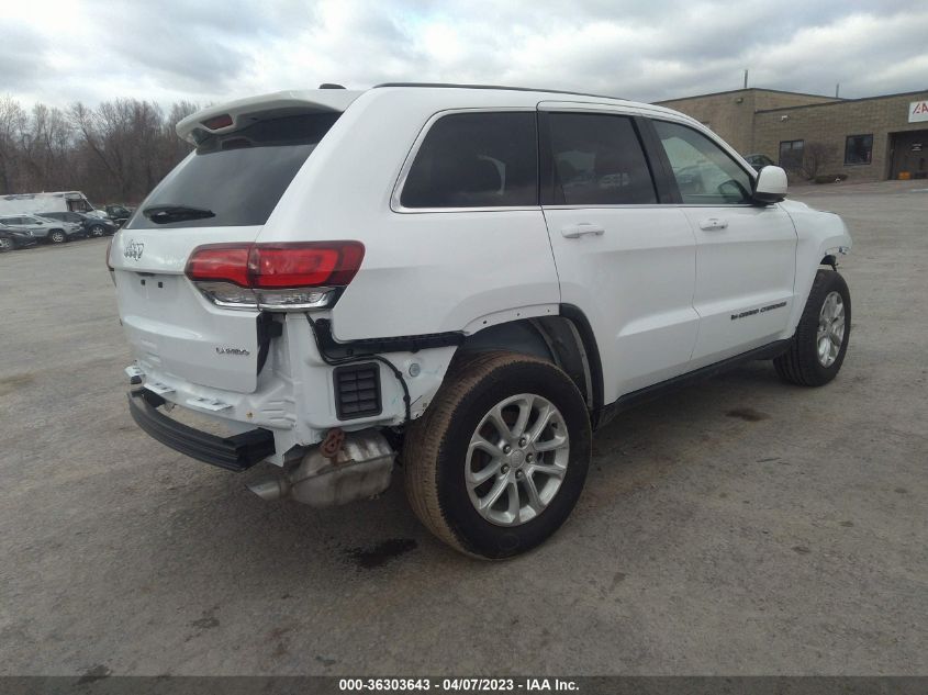2022 JEEP GRAND CHEROKEE WK LAREDO E - 1C4RJFAG2NC175102