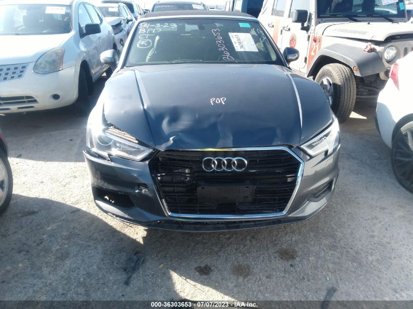 2018 AUDI A3 CABRIOLET PREMIUM/TECH PREMIUM - WAU6ULFFXJ1040946