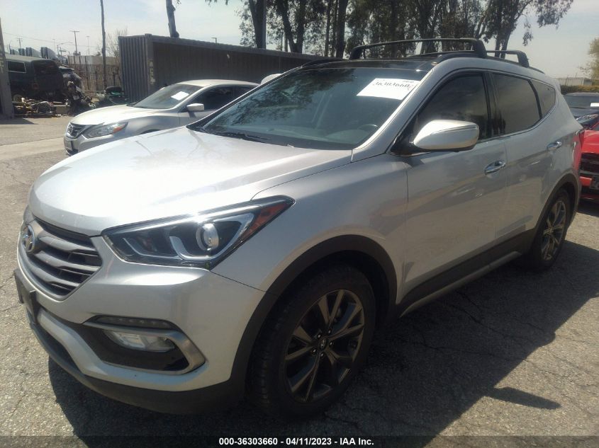 2017 HYUNDAI SANTA FE SPORT 2.0T ULTIMATE - 5XYZWDLAXHG480412