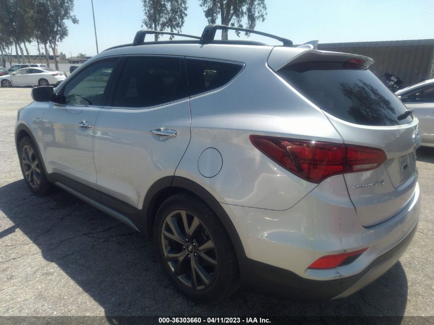 2017 HYUNDAI SANTA FE SPORT 2.0T ULTIMATE - 5XYZWDLAXHG480412