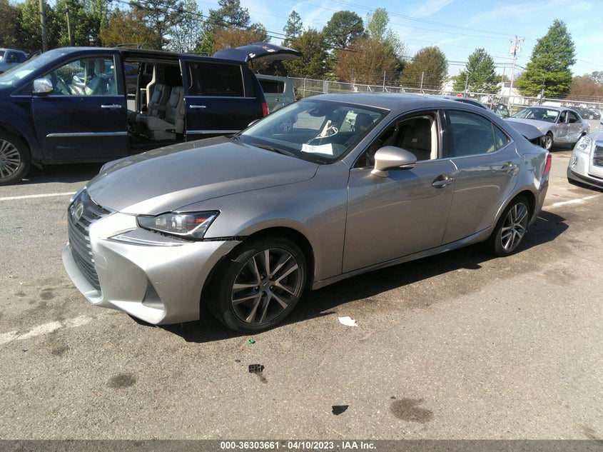 VIN JTHBA1D23J5068075 2018 LEXUS IS IS 300