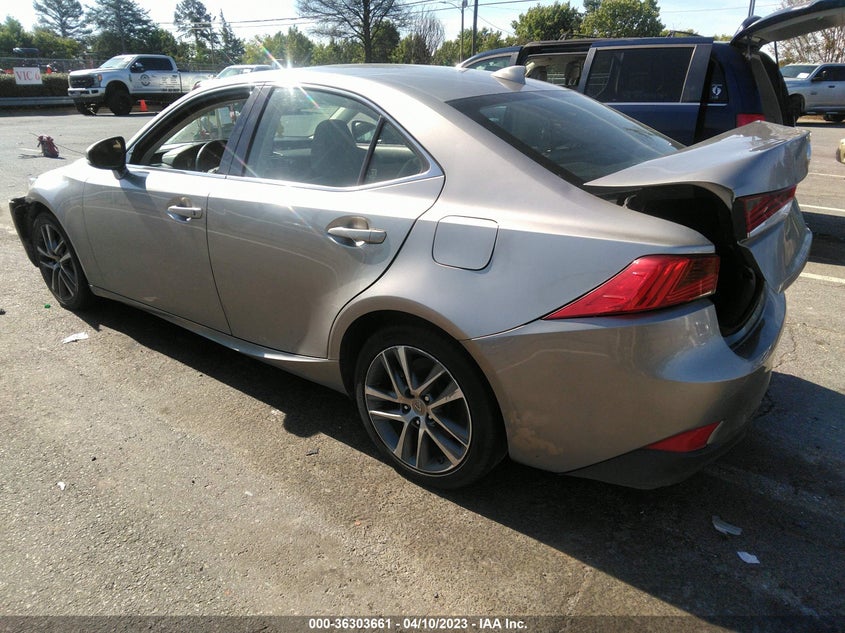 VIN JTHBA1D23J5068075 2018 LEXUS IS IS 300